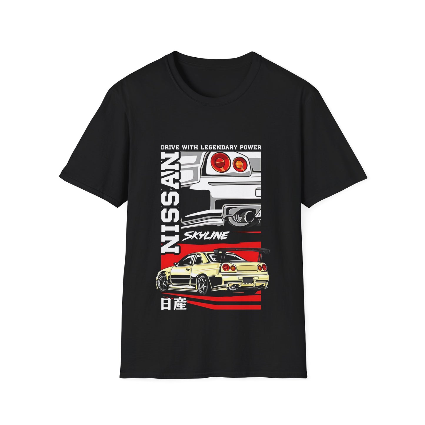Nissan Skyline Power JDM T-Shirt 6-Built Not Bought Series | Epic Edits Studio