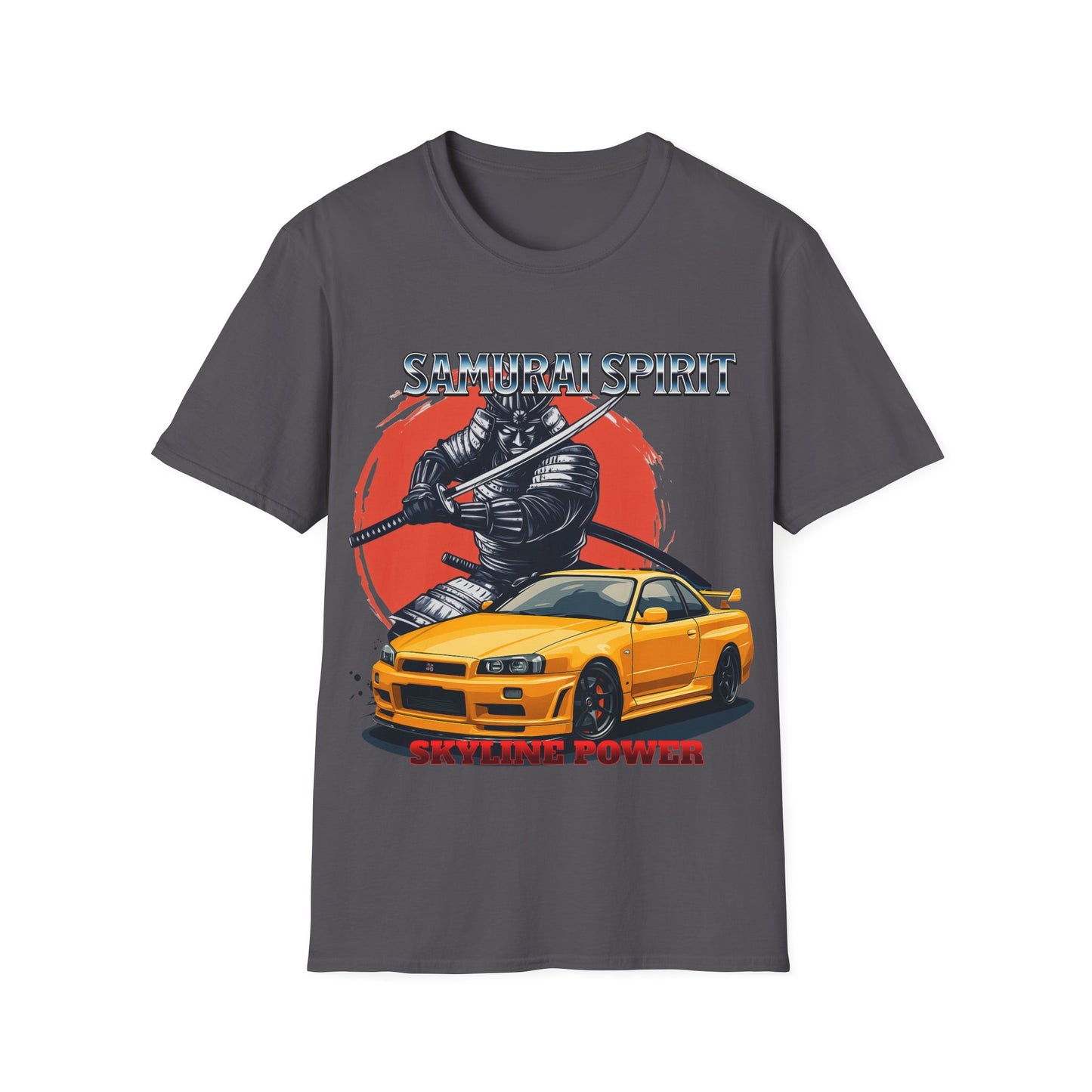 Samurai Spirit Skyline Power JDM T-Shirt 3 -Built Not Bought Series | Epic Edits Studio