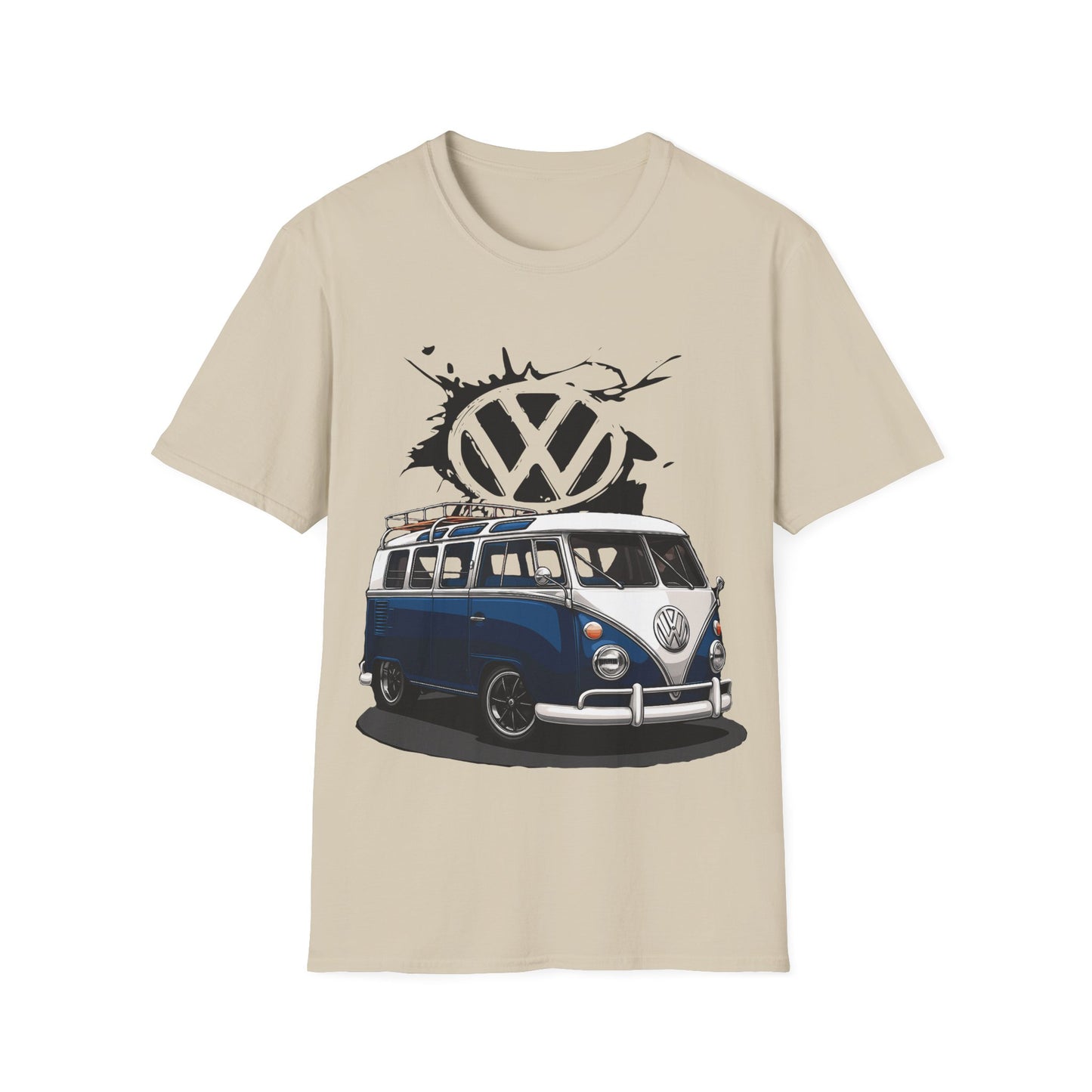 Classic VW Camper T-Shirt – Vintage Volkswagen Bus Graphic Tee