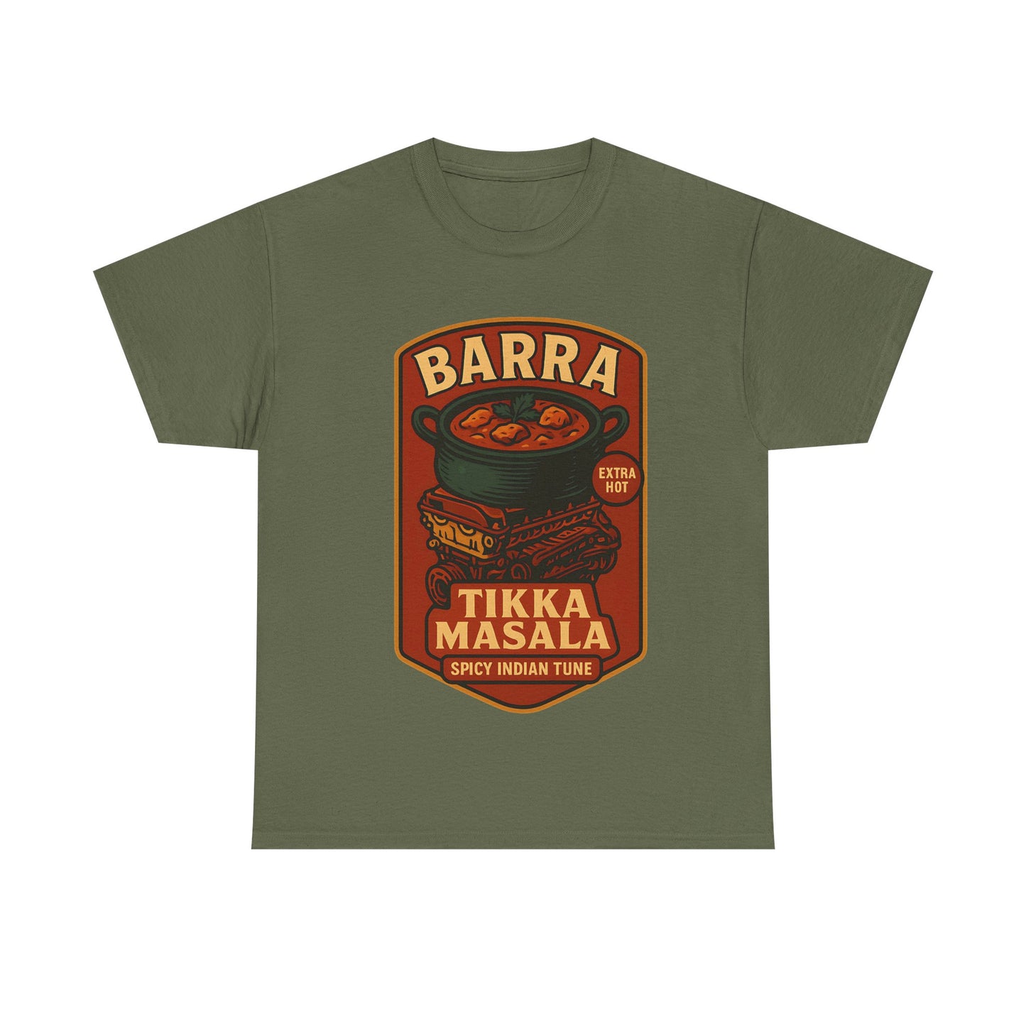Barra Tikka Masala spicy Indian tune urban graphic tee