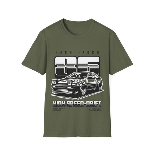 86 high speed drift JDM T-Shirt 8 -Built Not Bought Series | Epic Edits Studio
