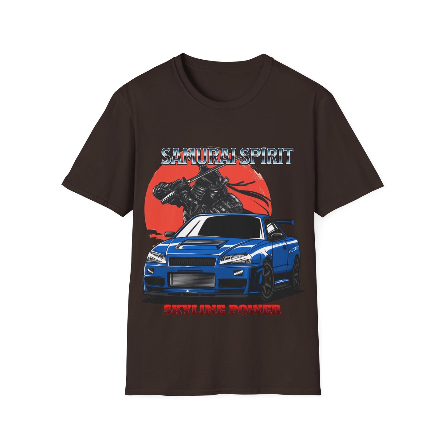 Samurai Spirit Skyline Power JDM T-Shirt 5 -Built Not Bought Series | Epic Edits Studio