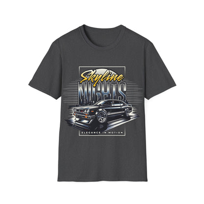 Skyline Nights JDM T-Shirt 9 -Built Not Bought Series | Epic Edits Studio