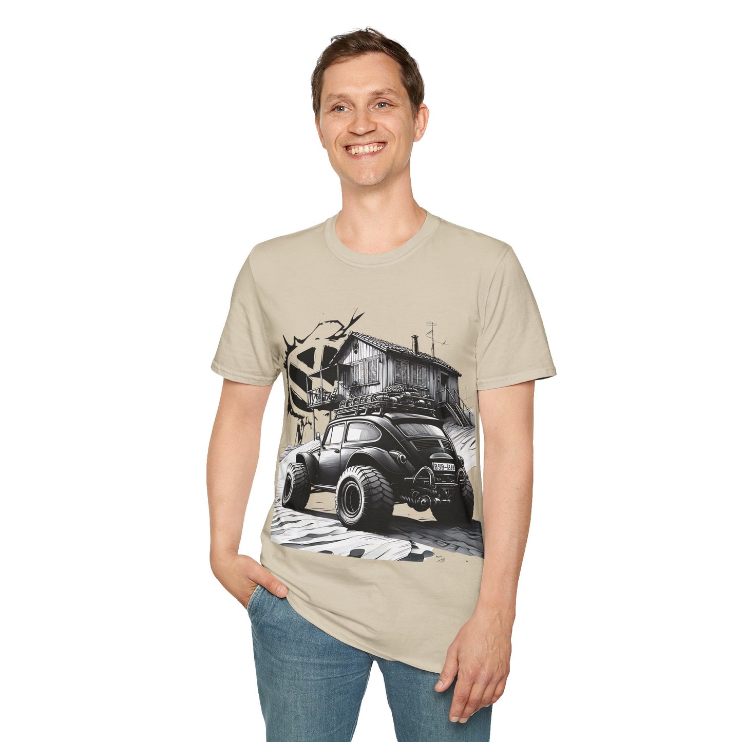 Off-Road Beetle T-Shirt — Vintage Baja Bug Surf Shack Graphic Tee