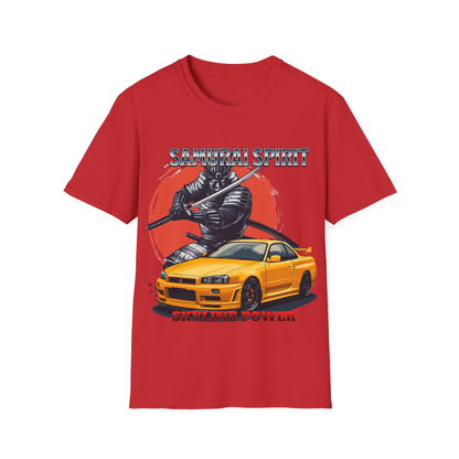 Samurai Spirit Skyline Power JDM T-Shirt 3 -Built Not Bought Series | Epic Edits Studio