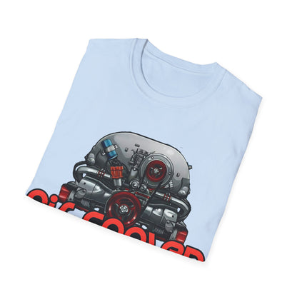 Air-Cooled VW Engine T-Shirt — "Air Cooled It's My Life" Vintage Volkswagen Tee