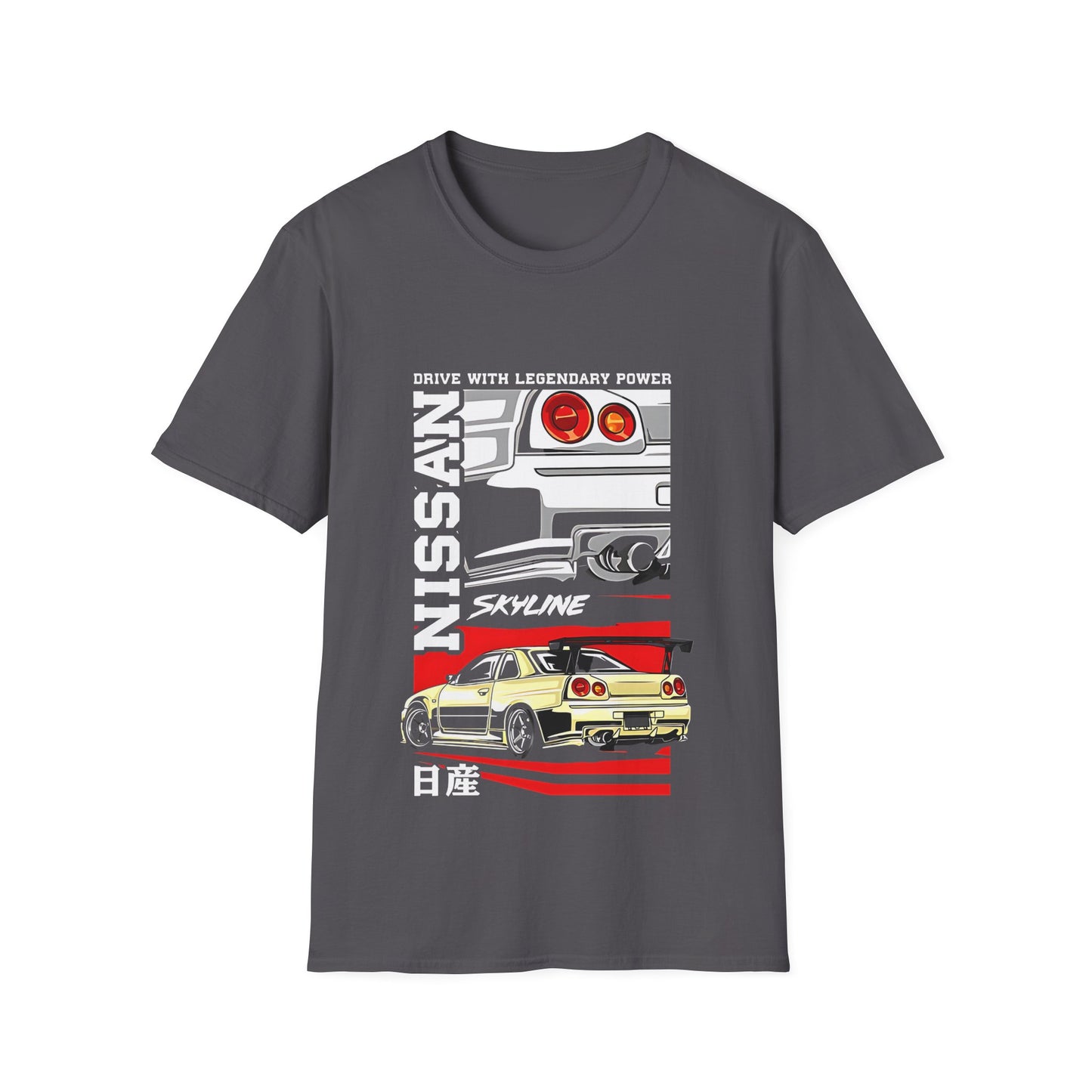 Nissan Skyline Power JDM T-Shirt 6-Built Not Bought Series | Epic Edits Studio