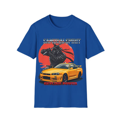 Samurai Spirit Skyline Power JDM T-Shirt 2 -Built Not Bought Series | Epic Edits Studio