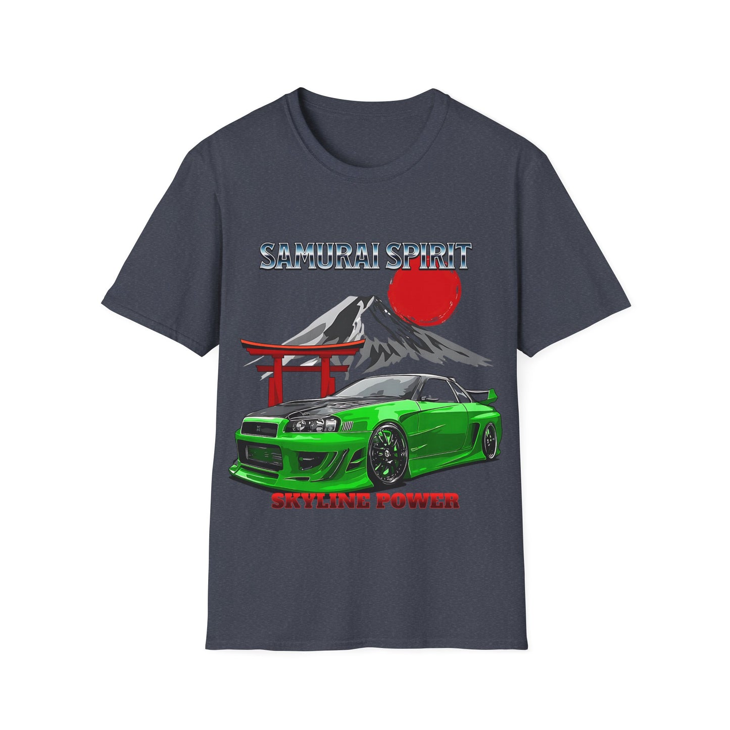 Samurai Spirit Skyline Power JDM T-Shirt 7 -Built Not Bought Series | Epic Edits Studio