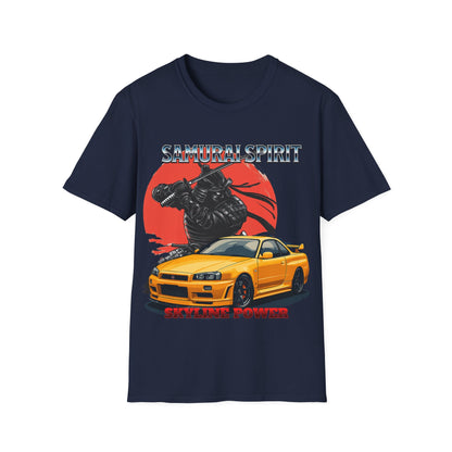 Samurai Spirit Skyline Power JDM T-Shirt 2 -Built Not Bought Series | Epic Edits Studio