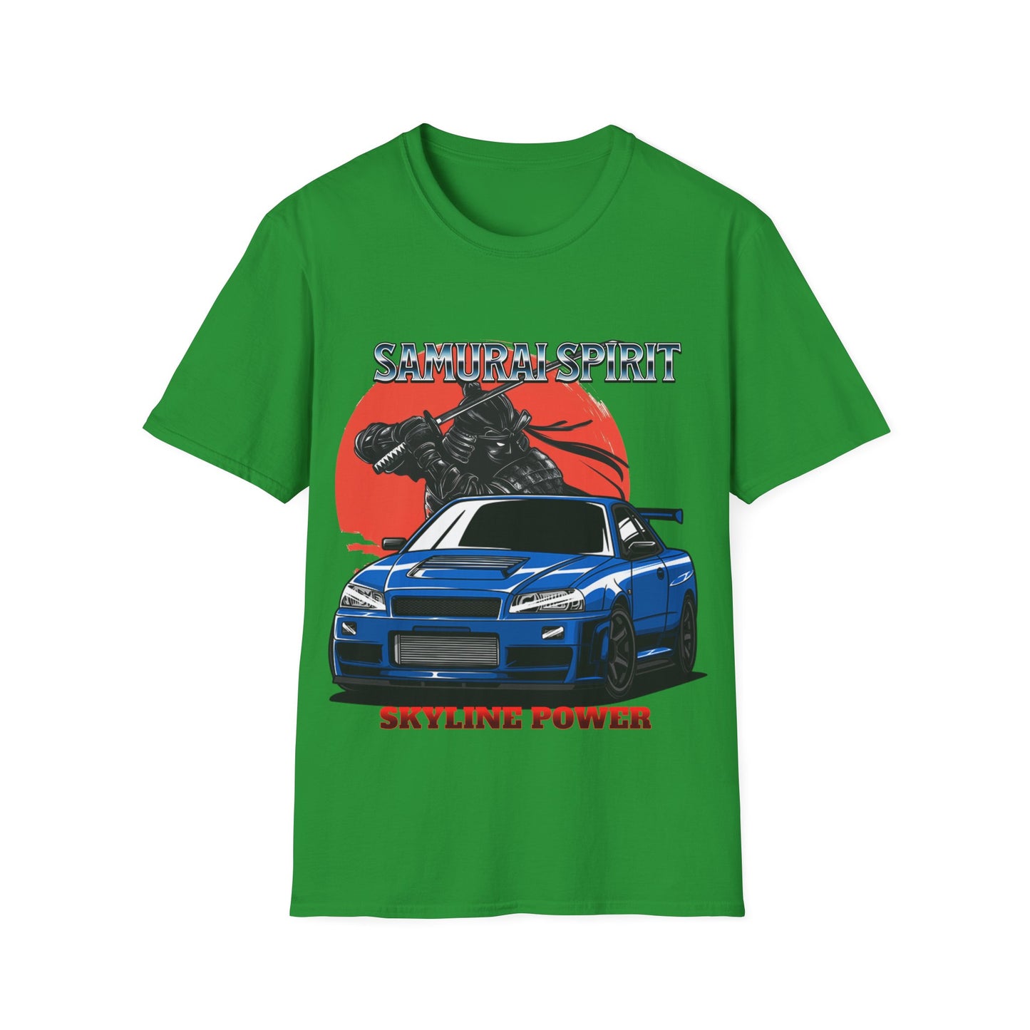 Samurai Spirit Skyline Power JDM T-Shirt 5 -Built Not Bought Series | Epic Edits Studio