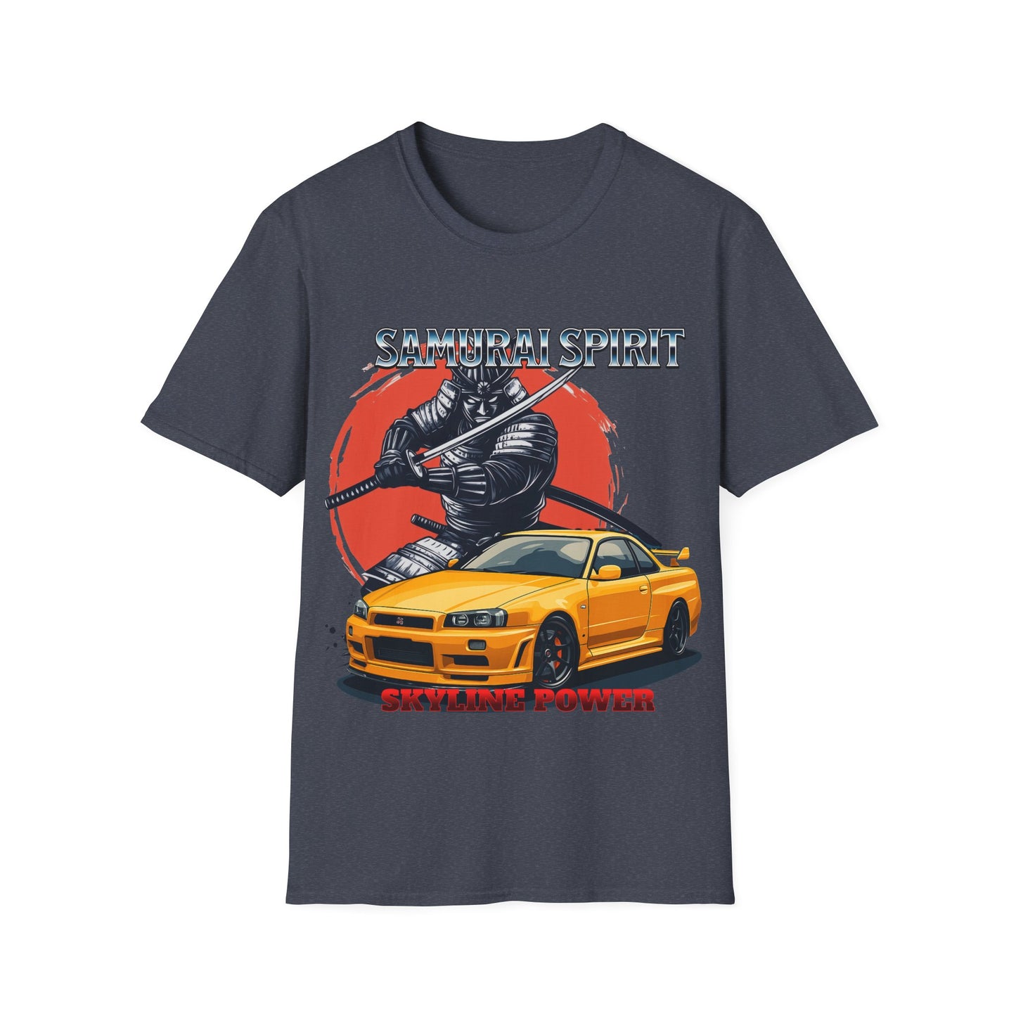 Samurai Spirit Skyline Power JDM T-Shirt 3 -Built Not Bought Series | Epic Edits Studio