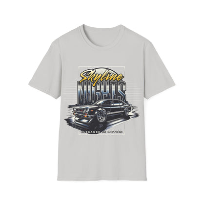 Skyline Nights JDM T-Shirt 9 -Built Not Bought Series | Epic Edits Studio