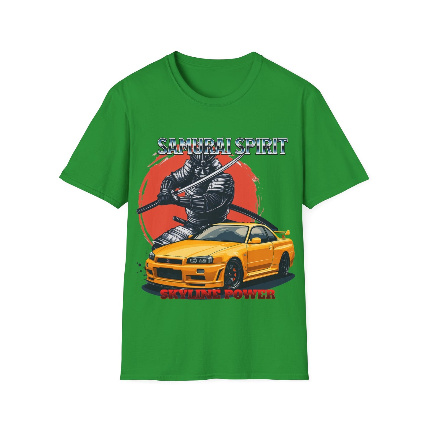 Samurai Spirit Skyline Power JDM T-Shirt 3 -Built Not Bought Series | Epic Edits Studio