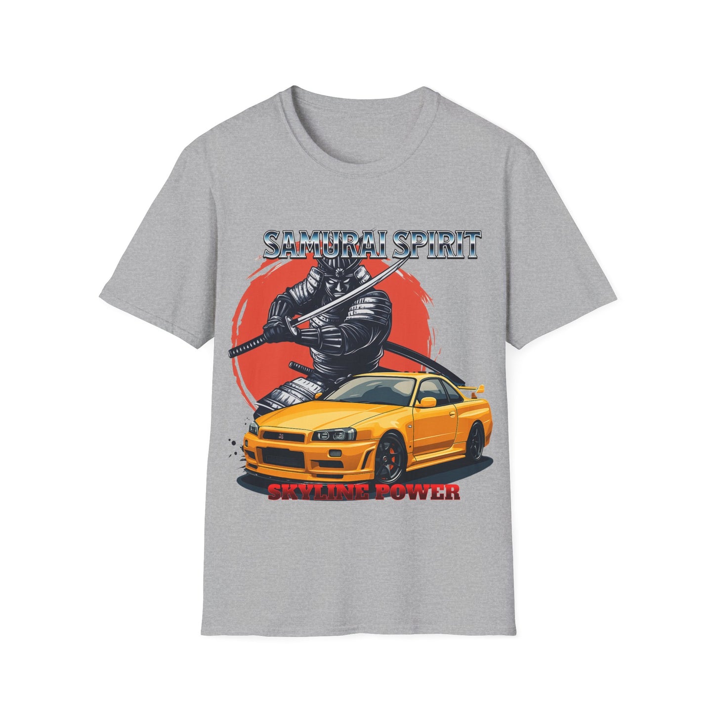 Samurai Spirit Skyline Power JDM T-Shirt 3 -Built Not Bought Series | Epic Edits Studio