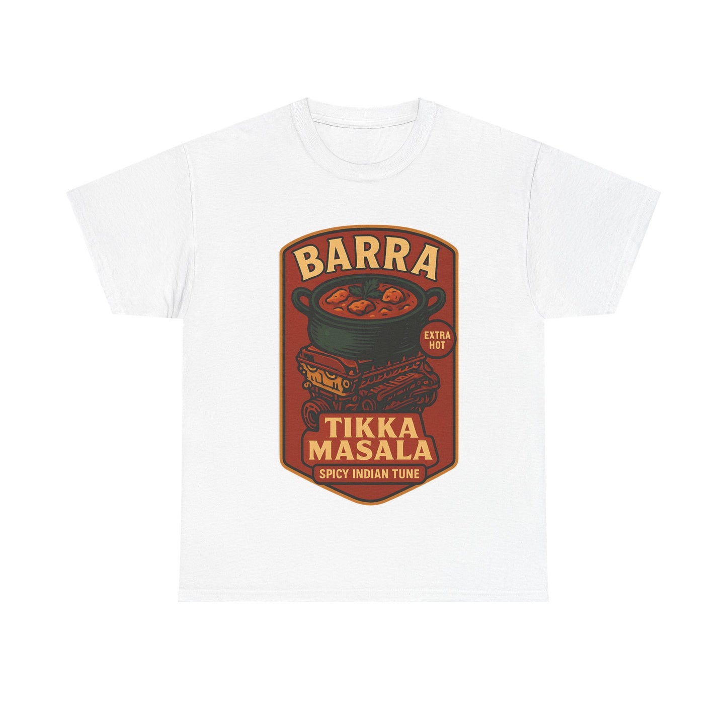 Barra Tikka Masala spicy Indian tune urban graphic tee