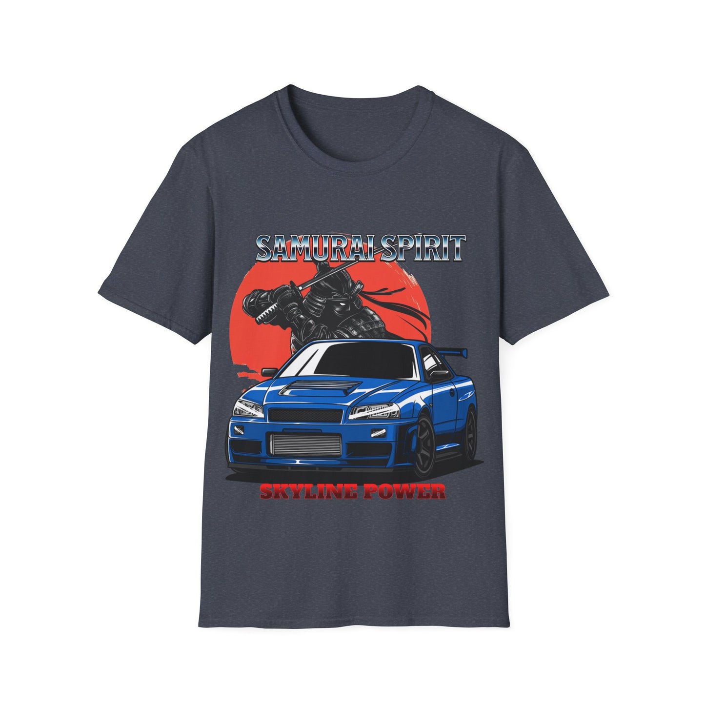 Samurai Spirit Skyline Power JDM T-Shirt 5 -Built Not Bought Series | Epic Edits Studio