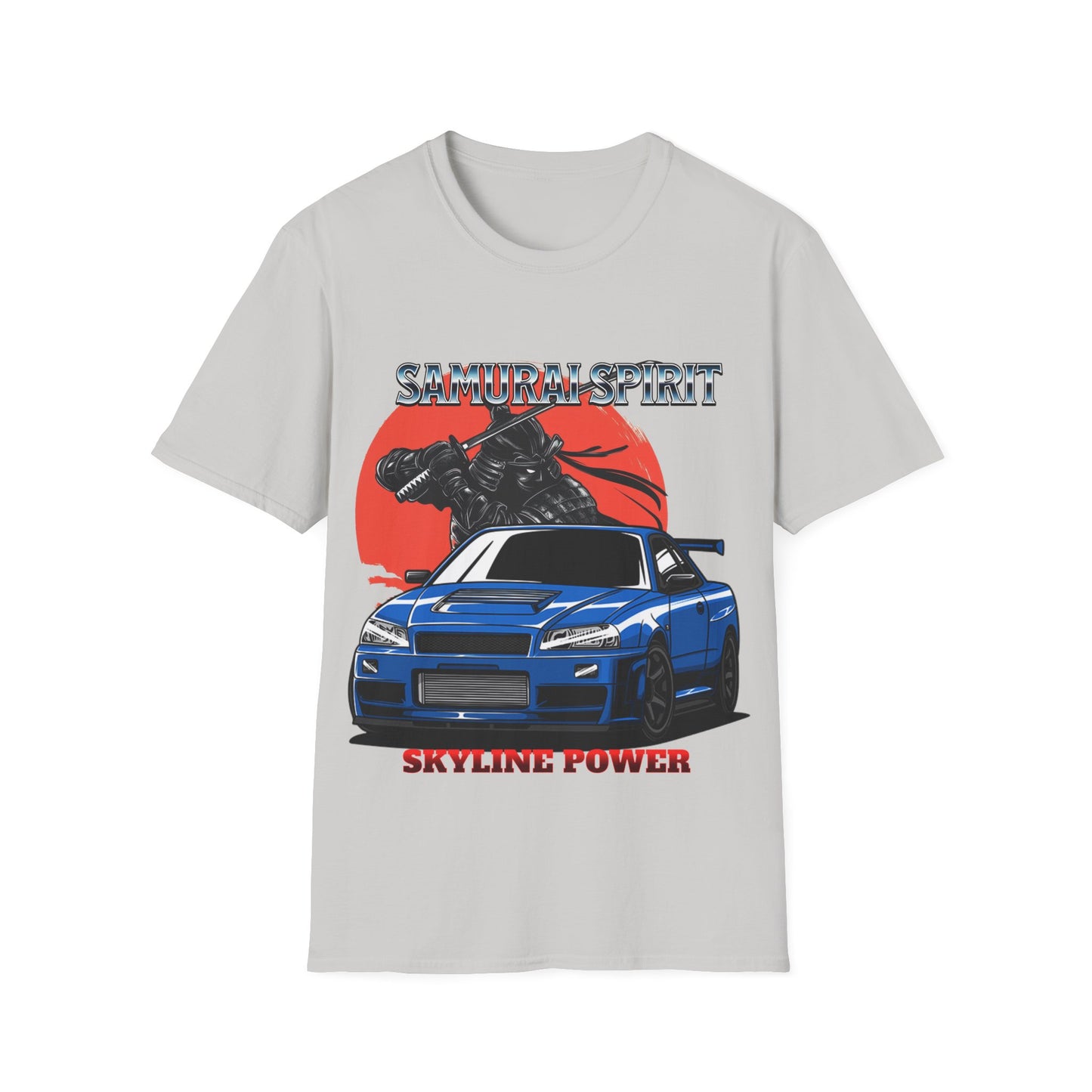 Samurai Spirit Skyline Power JDM T-Shirt 5 -Built Not Bought Series | Epic Edits Studio